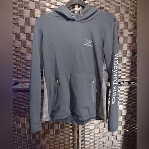 Vineyard Vines Black Performance Hoodie Womens S